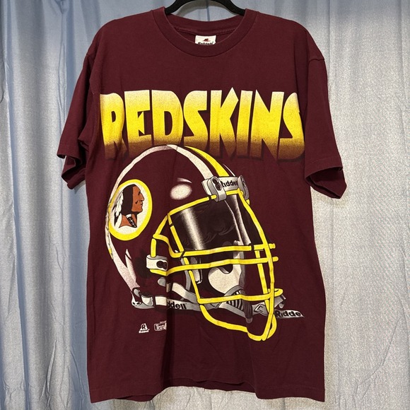 riddell Other - Vintage 90s Riddell Washington Redskins NFL Football Helmet T Shirt Men's Medium